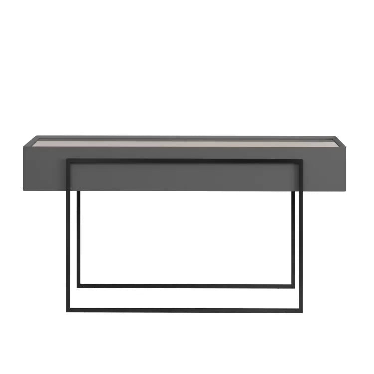 קונסולה דגם מלודי - אפור כהה