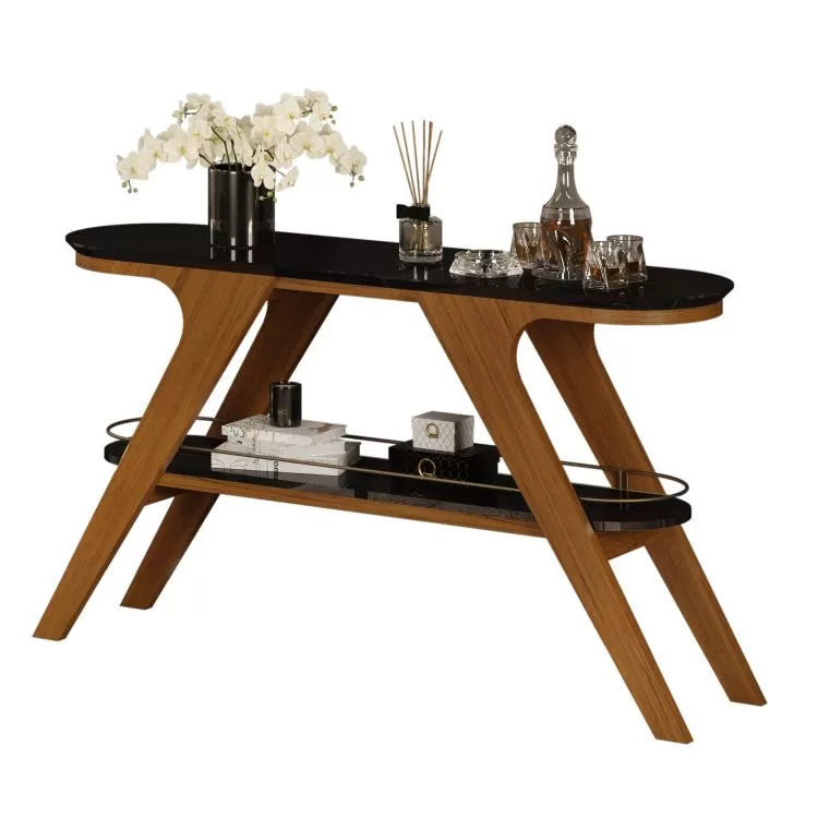 קונסולה דגם רוזן - שחור