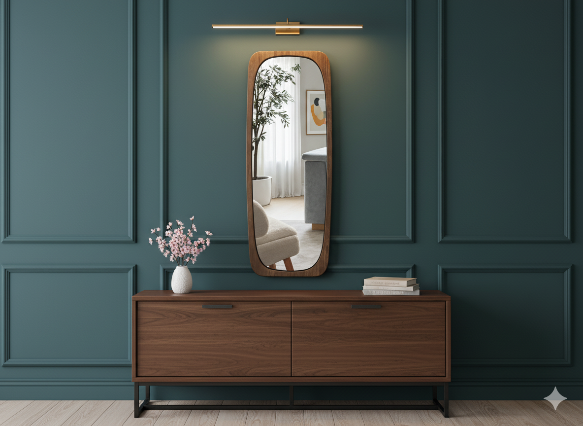 מראת קיר יוקרתית דגם נירה 120 ס"מ