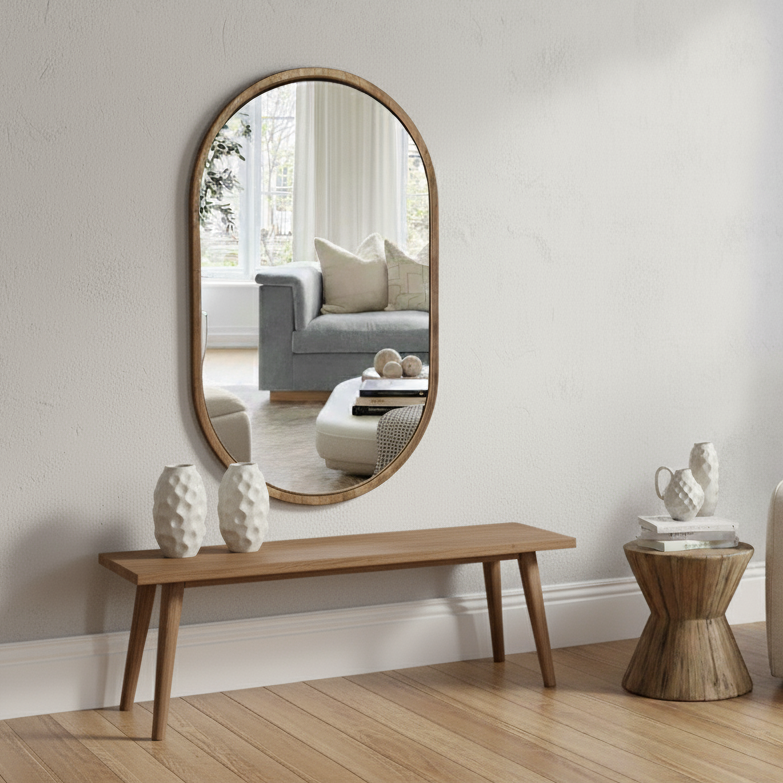 מראת קיר קפסולה דגם מרינה 80 ס"מ