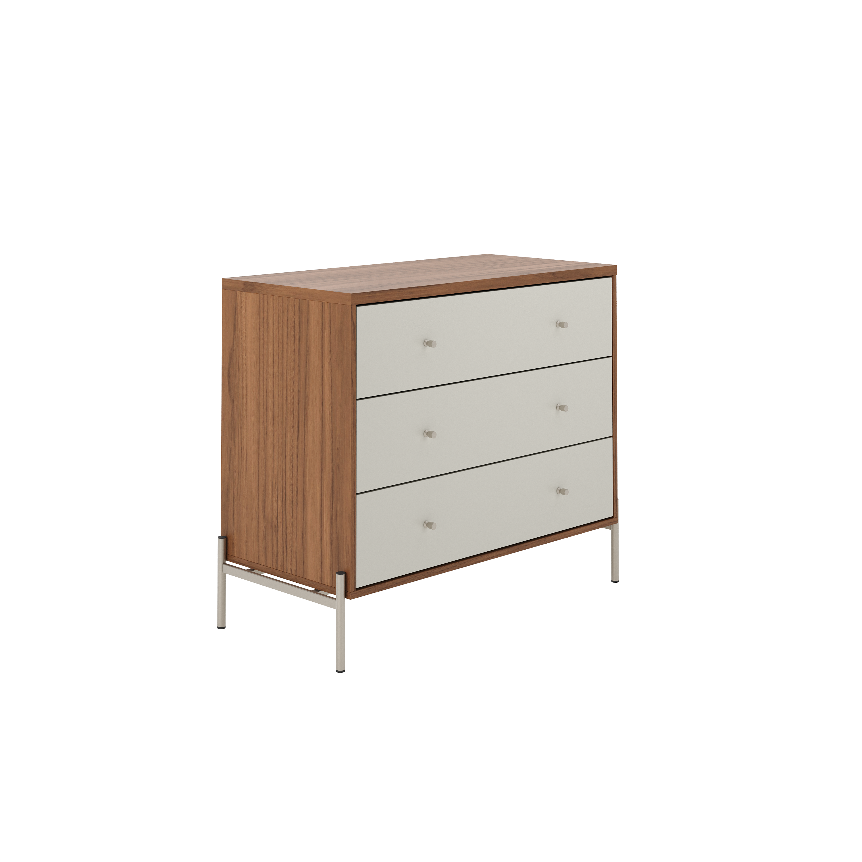 קומודה מעוצבת דגם אלמוג - אופוייט ועץ