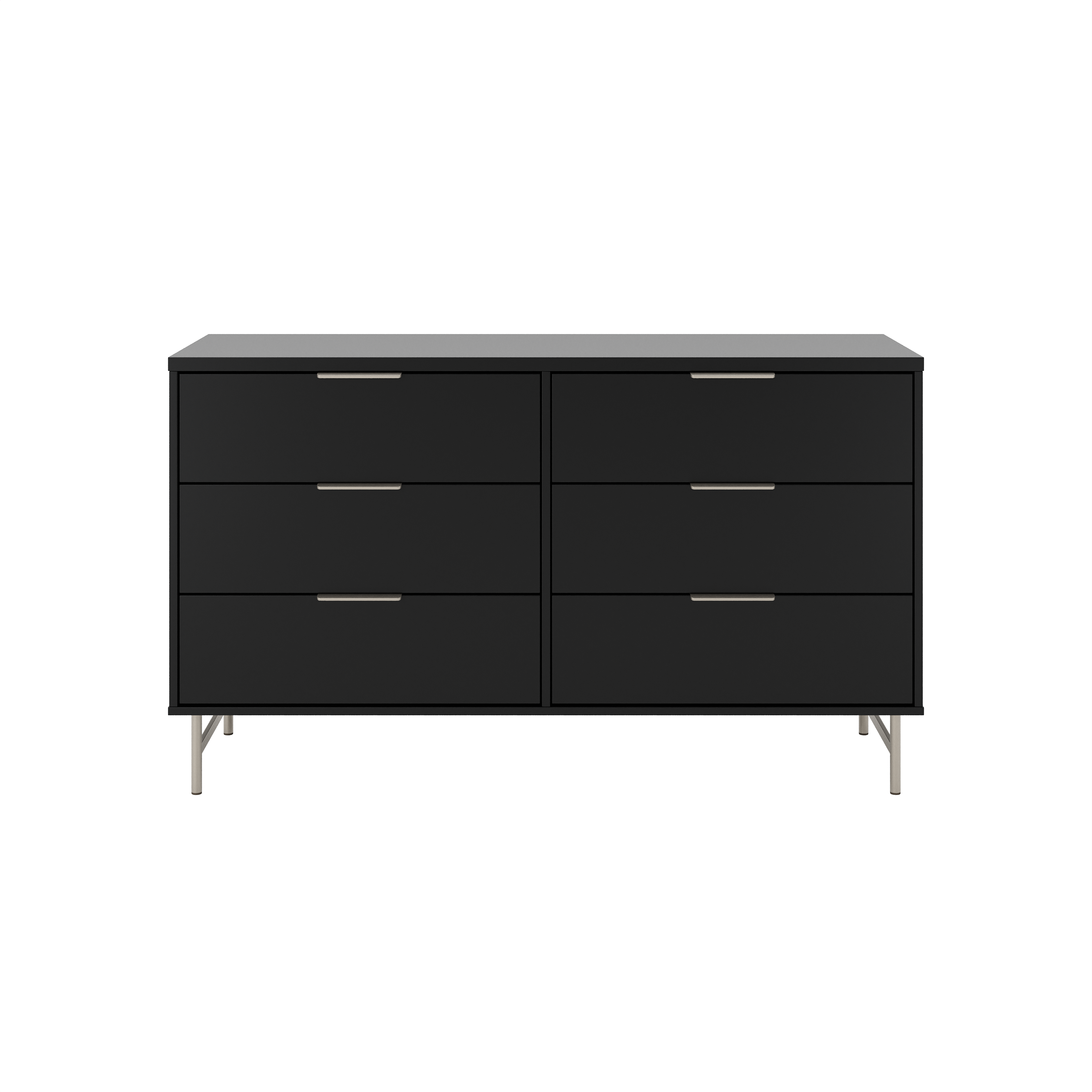 קומודה מעוצבת דגם שוהם - שחורה