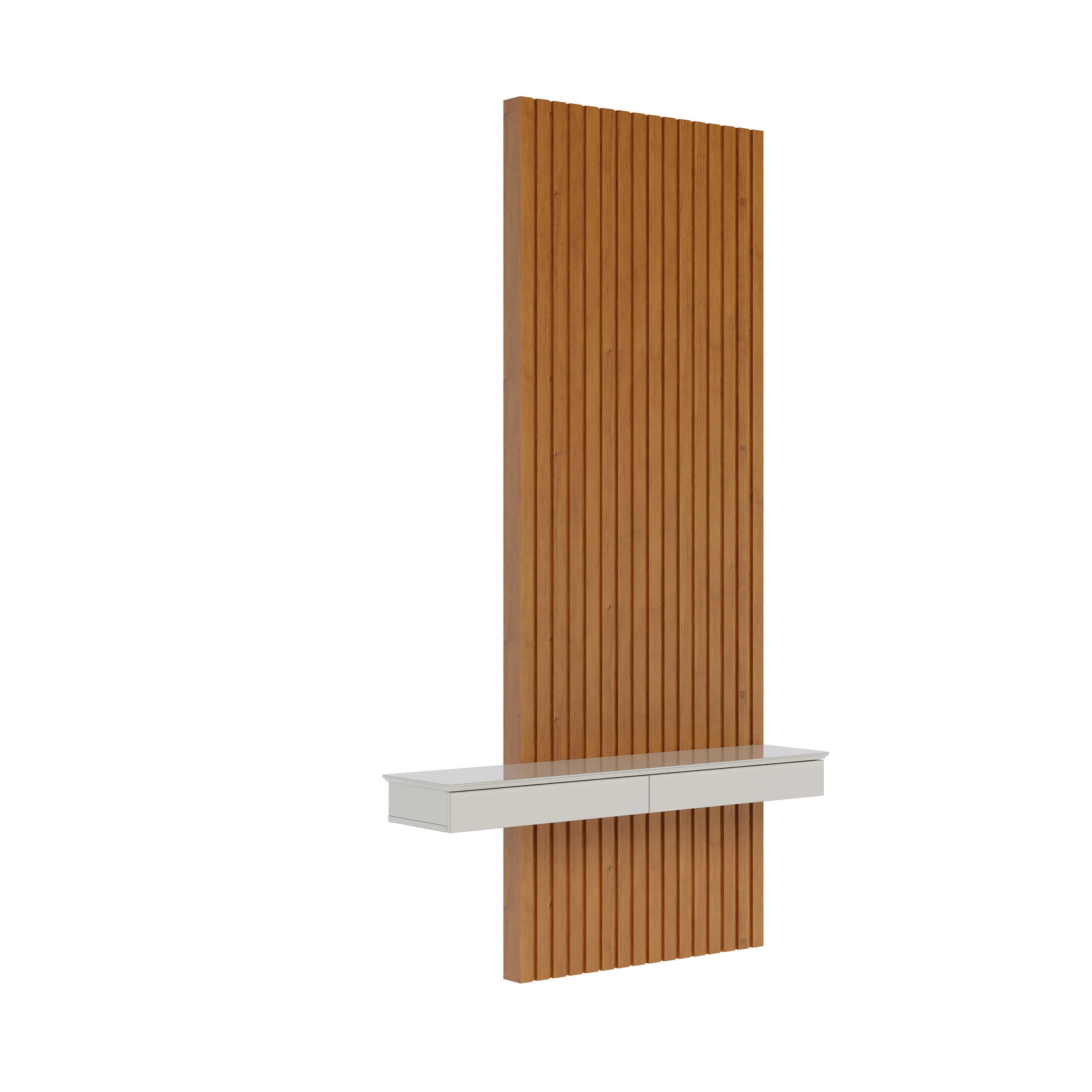 קיר קונסולה דגם יסמין 140 ס"מ - עץ ואופוייט