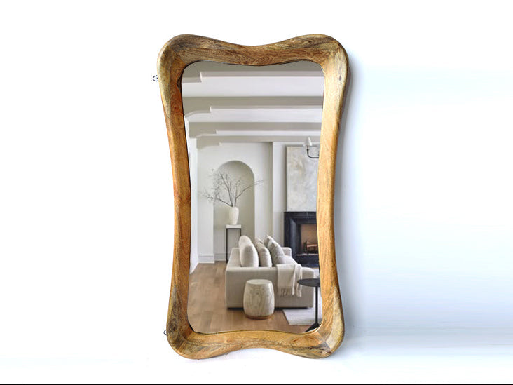 מראת קיר דגם שלגיה 120 ס"מ בהיר