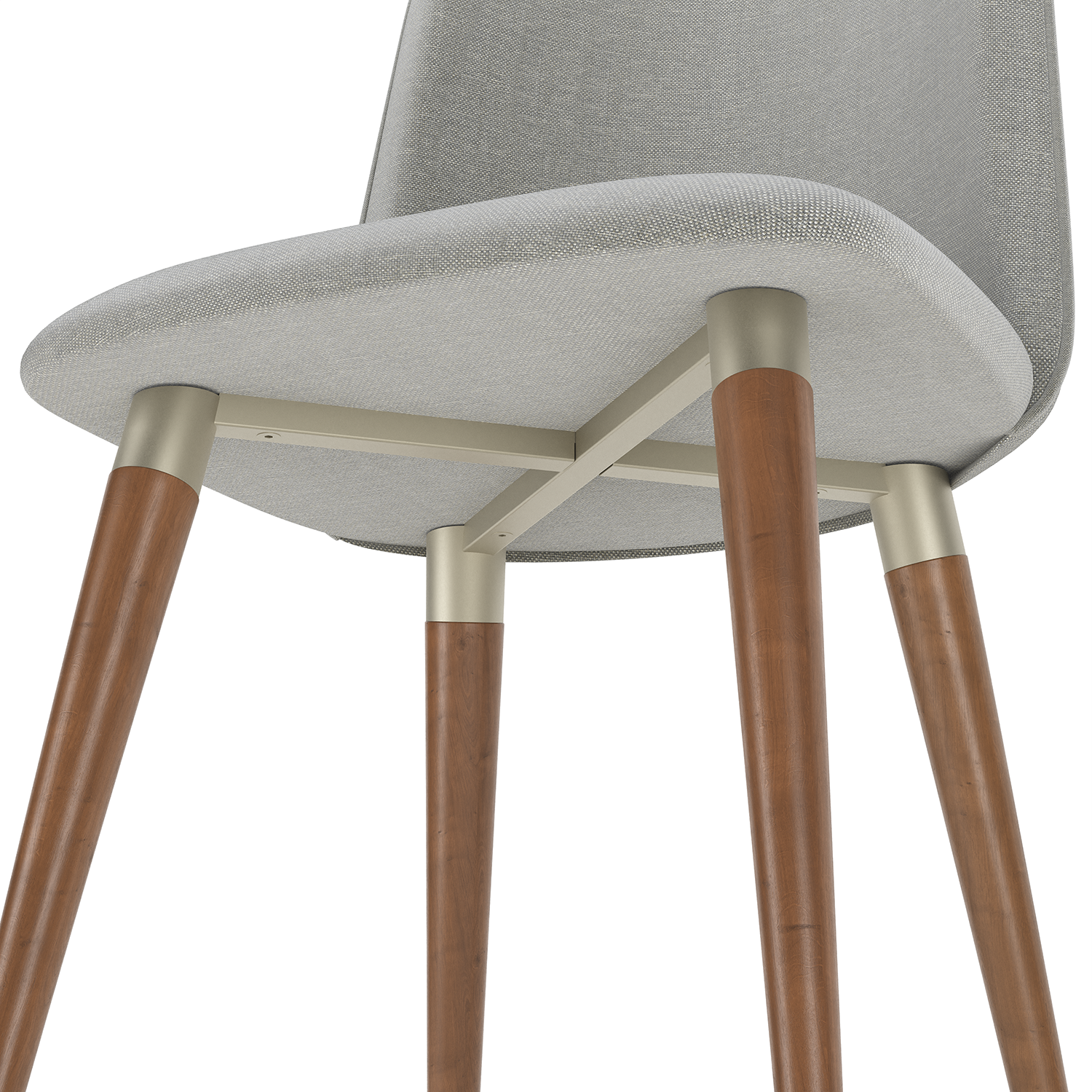 כיסא פינת אוכל מעוצב דגם סיון - אפור