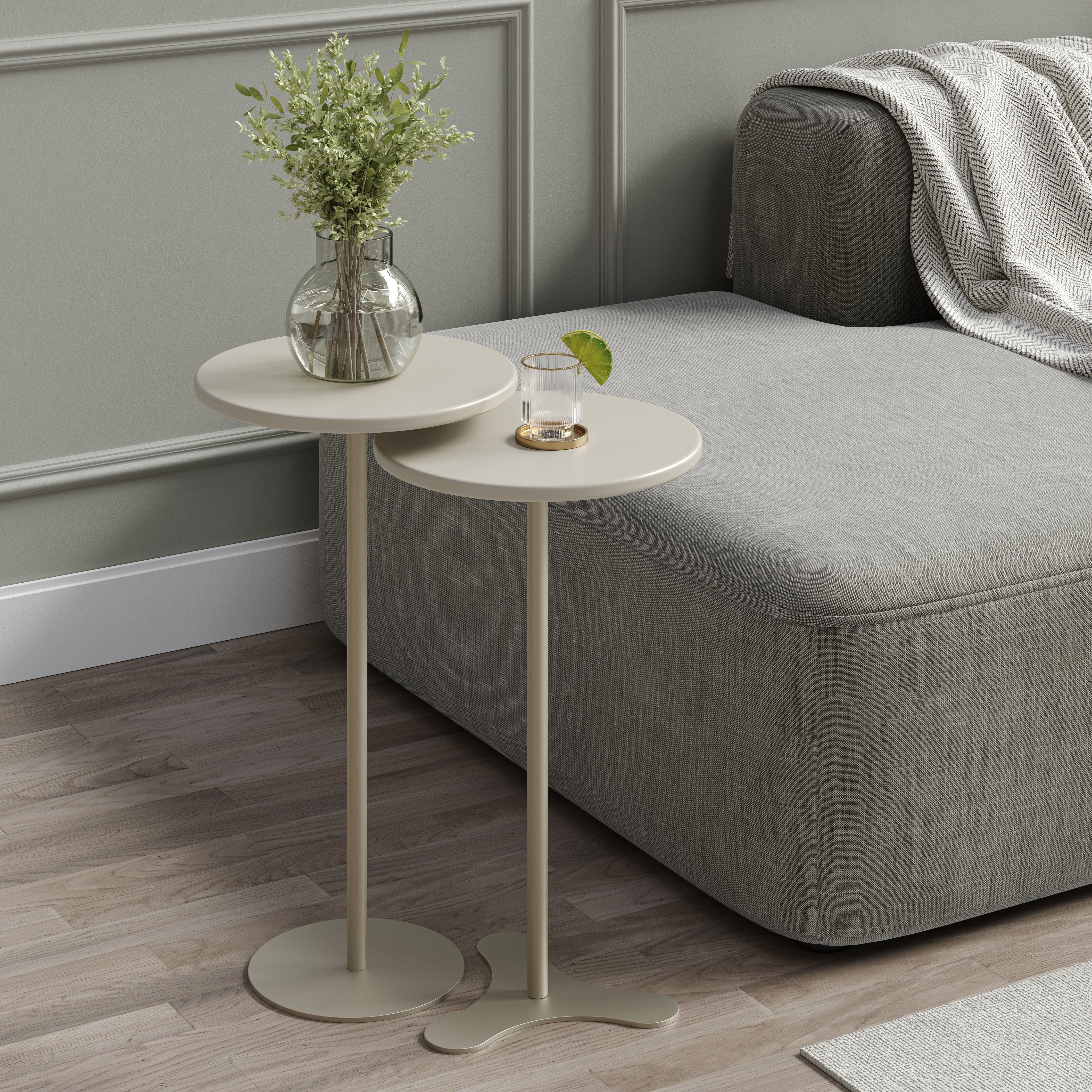 צמד שולחנות צד דגם לורי - אופוייט